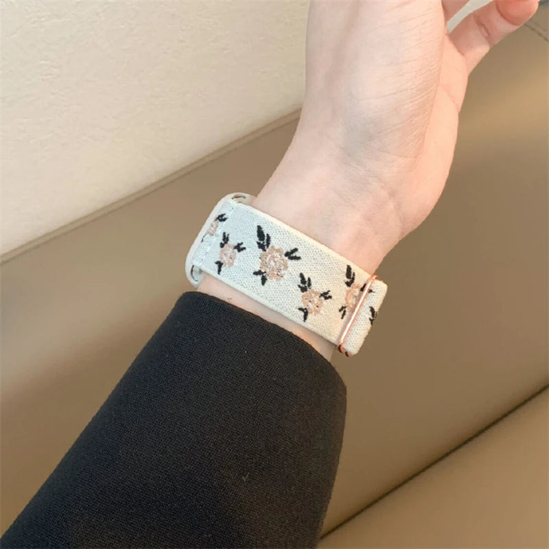 Floral Fusion Watchband