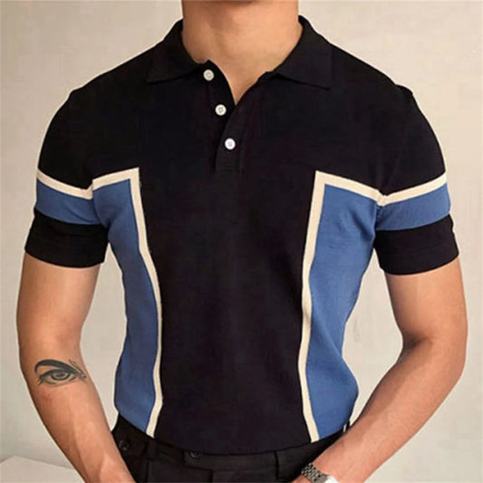 Summer Knit Polo T-Shirt