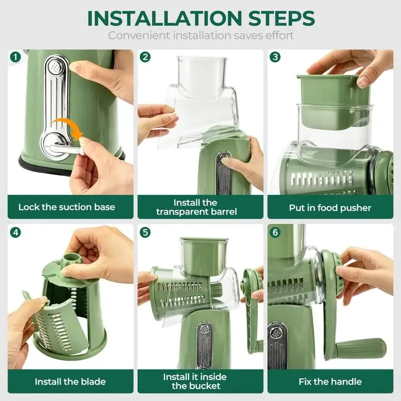 QuickChop Deluxe: Cheese & Veggie Cutter