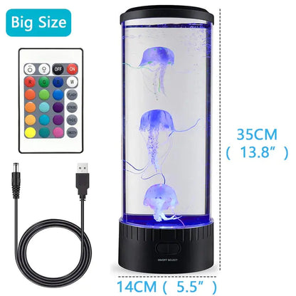 AquaSerene Jellyfish Lamp1