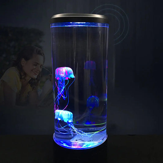 AquaSerene Jellyfish Lamp1