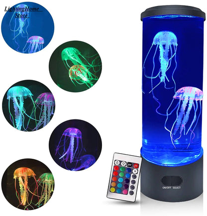 AquaSerene Jellyfish Lamp1